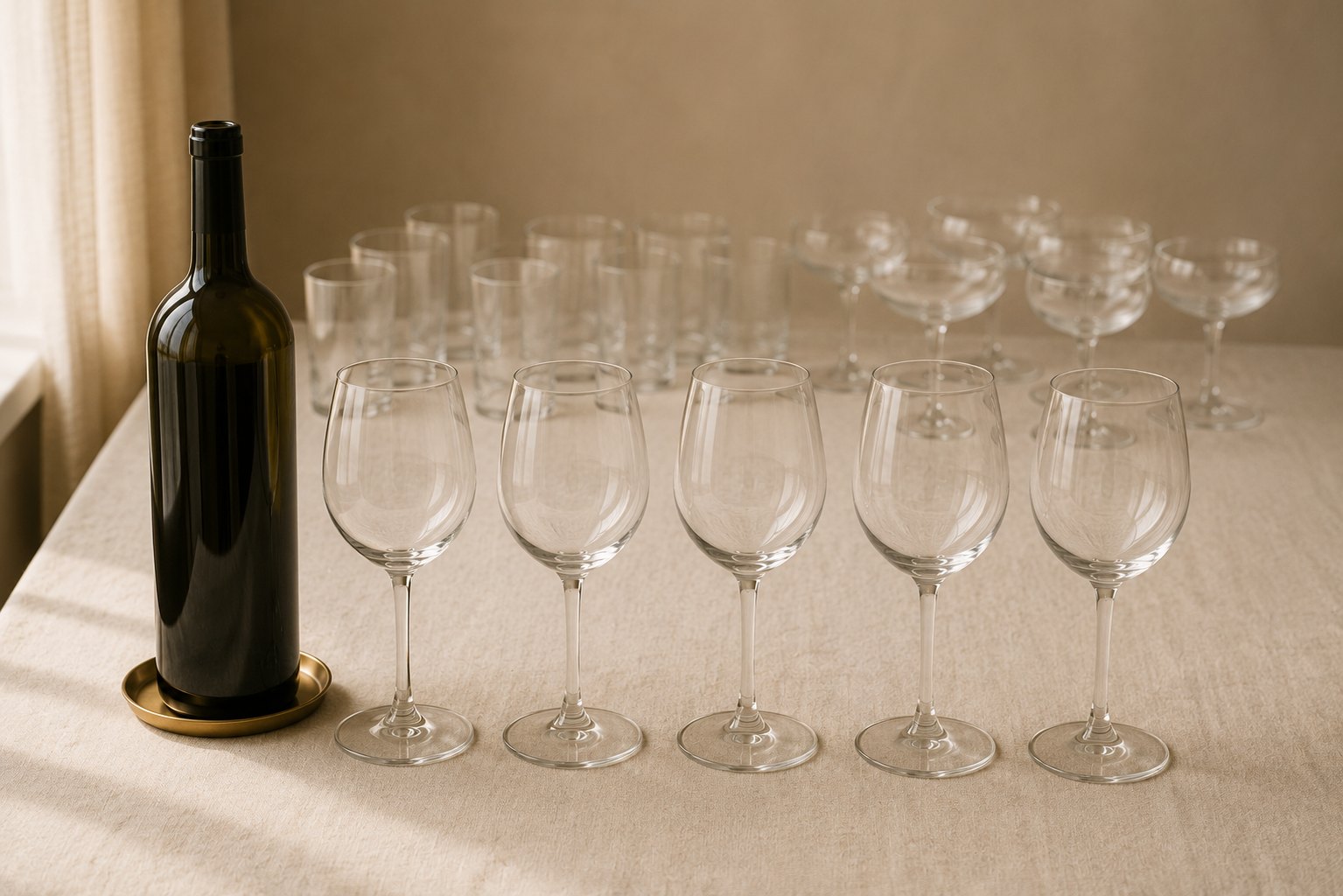 Beverage Planner planning worksheet